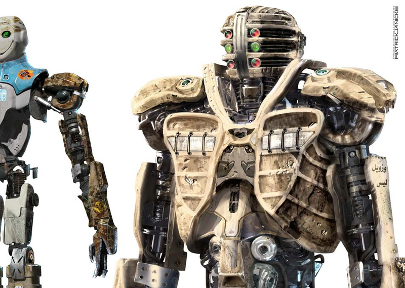 Illustration for article titled See Concept Art From Steven Spielberg's Postponed Robopocalypse